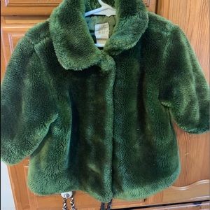 Baby gap fur coat